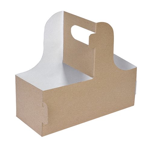 Θήκη Μεταφοράς Καφέ 2Θ Kraft Box