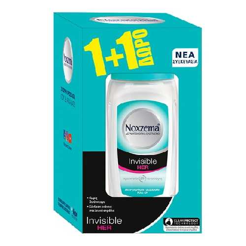 Noxzema Roll On Invisible Her 50ml 1+1