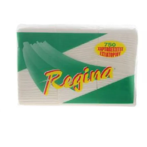Χαρτοπετσέτα Εστιατορίου Regina Λευκή 750 ΤΜΧ