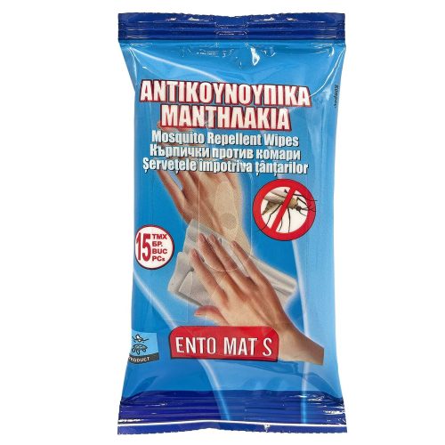 Αντικουνουπικά Μαντηλάκια 15 ΤΜΧ