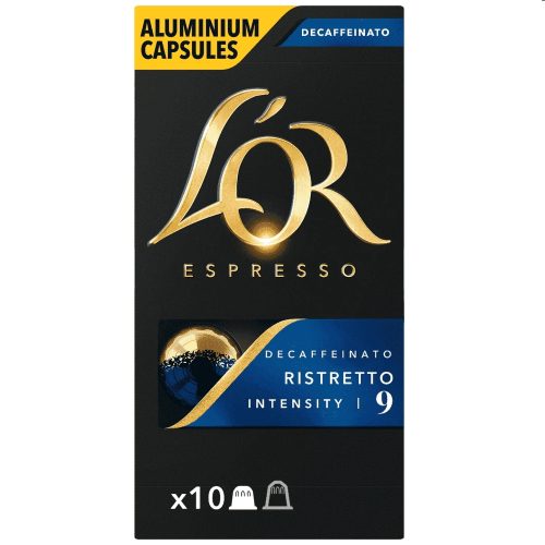 Κάψουλες Espresso L'OR Ristretto Decaf - 10 ΤΜΧ
