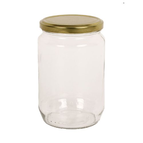 Βάζο Γυάλινο Με Καπάκι 720 ML